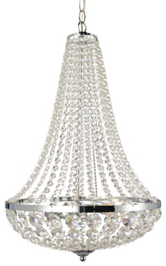 895 Kristaller ger vackert ljusspel i rummet Taklampa