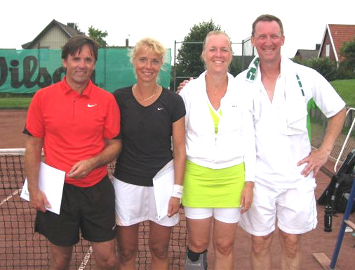 Klass Svenska Mästare Runner Up Resultat MD 40/45 Sofie Björling SALK/Mats Ljungman Skönstaholms TK Karin Angenberg Danderyds TK/ Freddie Lundqvist Karby TK 6-2, 6-3 29 (!) par deltog.. Rekord!