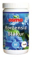 I kombination med Osmo Surjordsgödsel säkerställer produkten på så sätt att hortensian får en idealisk start och intensivt blå blommor.