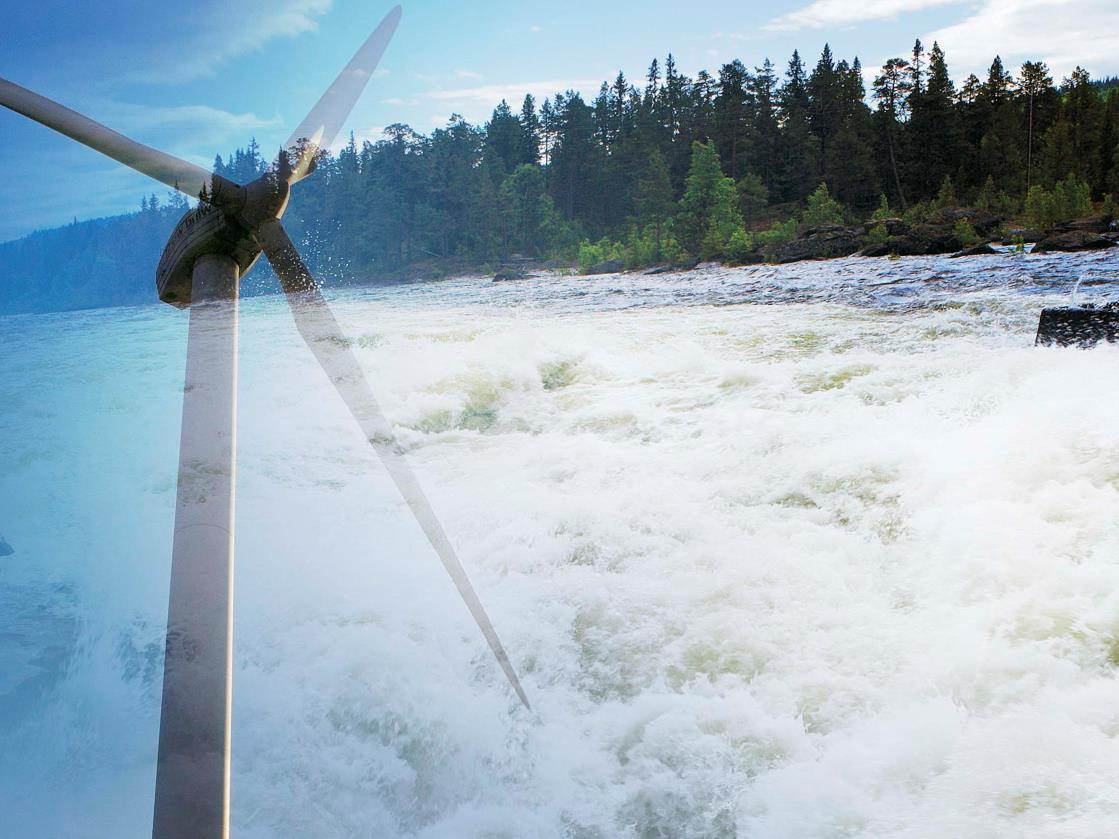 Så över till Holmen Energi. Holmens produktion ska baseras på en betydande andel energi från interna förnybara källor.