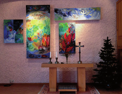 Söndag 20/12 kl 11, Söndagsmässa Outi Nordlund Söndag 20/12 kl 18, Oktavakörens julkonsert. Traditionsenlig julkonsert med Oktavakören med solister.