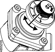Monteringsinstruktionen (74 319 0649 0) medföljer ventilen vid leverans.