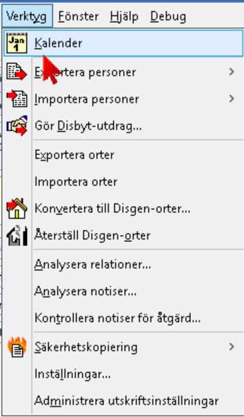 Analysera och kontrollera notiser Under Verktyg på menyraden hittar du automatiska kontroller: Analysera relationer Analysera notiser