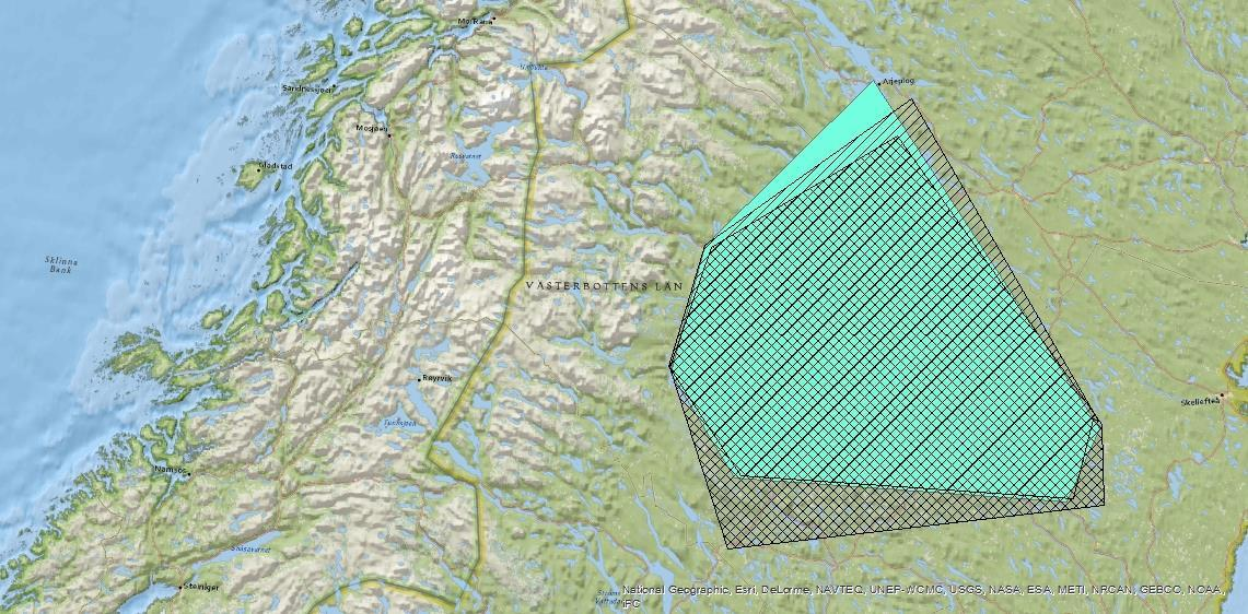 Antal gårdar 140 120 100 80 Västerbotten 60 Södermanland Västergötland 40 Småland 20 0 0 5000 10000 15000 20000 25000 Area (kvadratkilometer) Figur 5.