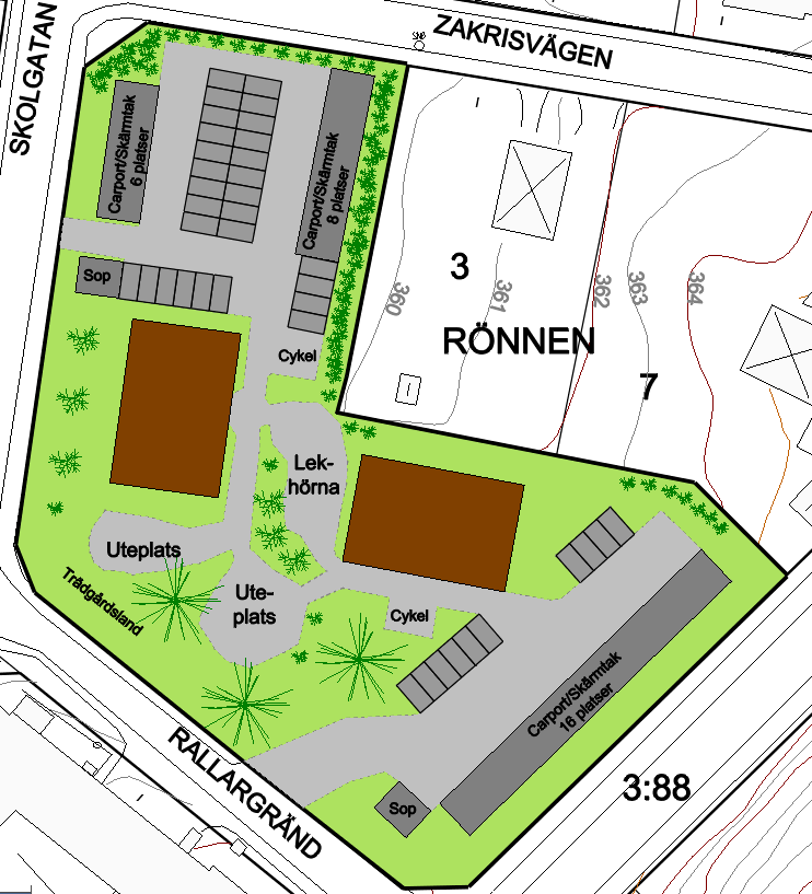 Miljö- och samhällsbyggnadsförvaltning tycker inte det är lämpligt att införa en bestämmelse med krav på stängsel, plank eller annan anordning mot E12/E45.