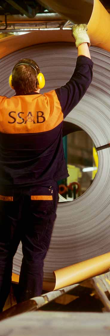 Organisation SSAB bildades 1978 genom en sammanslagning av Domnarvets Järnverk i Borlänge, Oxelösunds Järnverk och Norrbottens Järnverk i Luleå.