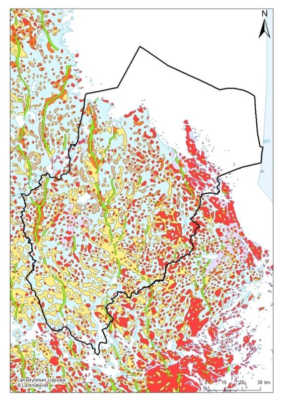 PLAN 48(88) boendeformer vattentäkter Geografisk information om ovanstående finns att tillgå inom Länsstyrelsen och beskrivs översiktligt nedan.