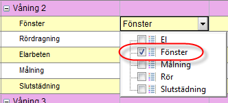 I fältet för Y-Axel. 8. Välj in det Kodbibliotek som är definierat som läge. 9. Kopiera den summerade aktiviteten och klistra in till nästa rad. 10.