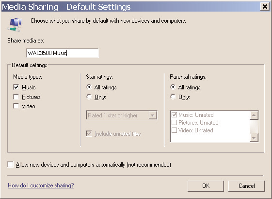 D2 Använd UPnP (för Windows XP/Vista) 1 Kontrollera att din dator har Windows Media Player 11 installerad. 2 På din dator, klicka på Start > Program > Windows Media Player.
