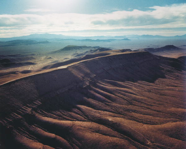 Yucca Mountain En bergsrygg i Nevada.