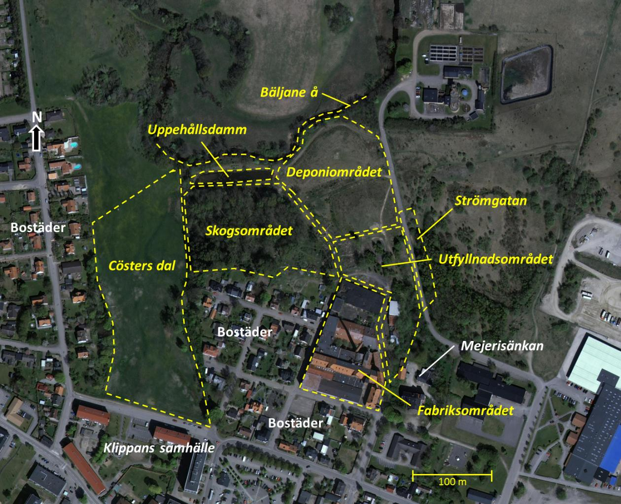 Klippans kommun Sid 4 (36) 811-036 att den riskbild som tidigare beskrivits i huvudstudien från 2007 fortfarande är giltig och att ny kunskap som framkommit kompletterar denna bild genom att ett nytt