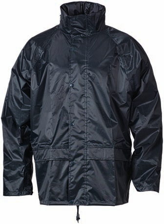 Material: Polyester/PVC Vikt: 170 gram/m 2 Storlek: S-3XL Färg: Marinblå-49, Svart-, Varmgul-78 Rek. pris: 179,00 exkl.