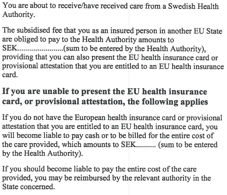 Bilaga 5 Engelska INFORMATION TO PATIENTS