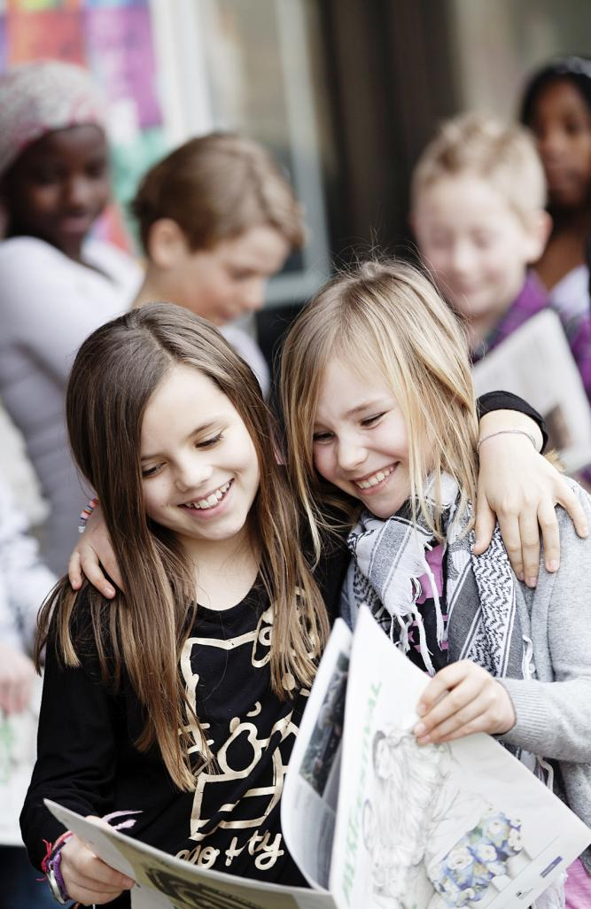 Trygghet på skolan Tillsammans med barnen arbetar vi för att skapa en trygg miljö där alla är rädda om