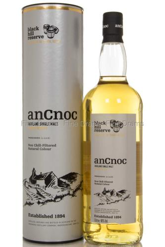 1 ancnoc Black Hill Reserve ancnoc Black Hill Reserve, 46 % Ingen ålder är angiven (NAS) Fat: First fill american oak Säljs inom Travel retail (taxfree) i storleken 1 liter Namnet på destilleriet,