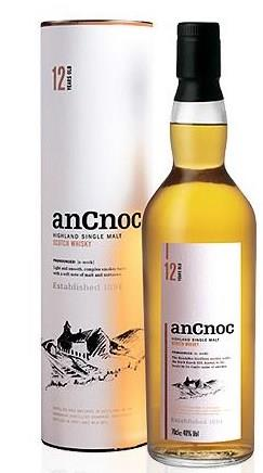 2 ancnoc 12 år ancnoc 12 år, 40 % Whiskyn ör destilleriets standardprodukt. Den är kylfiltrerad.