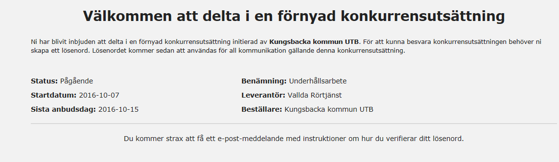 1.1 Verifiera lösenord För att öppna den förnyade