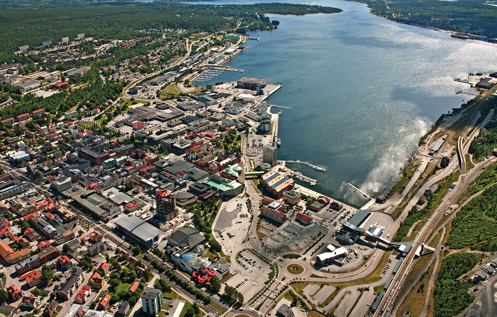 MARKANVISNINGSOMRÅDET Kvarteret Bryssel bebyggdes i slutet av 1800-talet med för staden tidstypiska trähus och innergårdar.