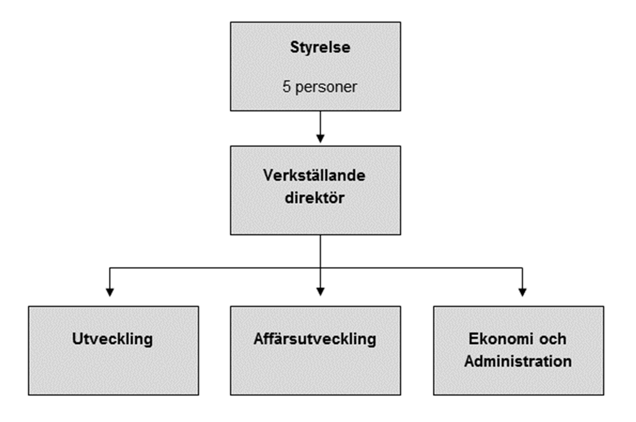 Legal struktur Bolaget äger inga dotterbolag eller intressebolag i Sverige eller utomlands. Nanexa bedriver för närvarande endast verksamhet i Sverige.