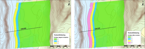 STATENS GEOTEKNISKA INSTITUT SWEDISH GEOTECHNICAL INSTITUTE Förändring av konsekvens och