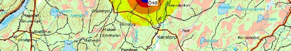 Wind speed: 8,0 m/s New WTG Height above sea level from active