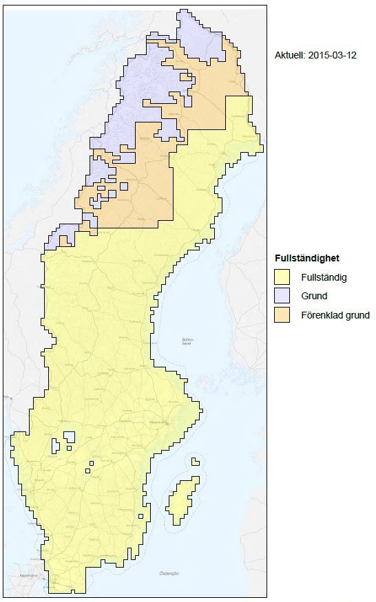 LANTMÄTERIET Dataproduktspecifikation Markanvändning/Marktäcke Styrgruppen