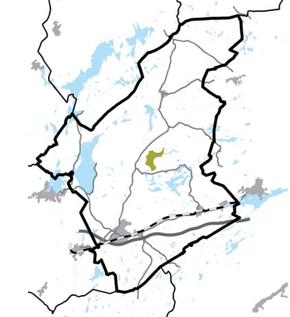 ALINGSÅS LERUM Bollebygd HÄRRYDA MARK VÅRGÅRDA Töllsjö BORÅS Hultafors Olsfors Bengtatorps läge i Bollebygds kommun.