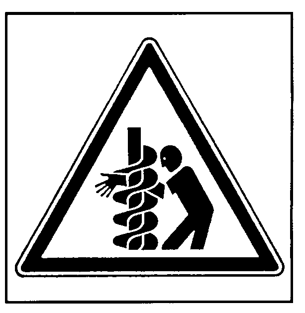 2 Säkerhetsinstruktioner 2.1 Symbolförklaring Symbolen till höger visar följande: Varning!