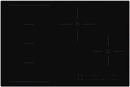 40 OTROLIG HÖGKLASSIG Induktionshäll med flexibla zoner och boosterfunktion. 4295:- 4995:- Svart. 403.039.34 Svart. 603.039.33 Induktionshäll med multiflexzoner och boosterfunktion.