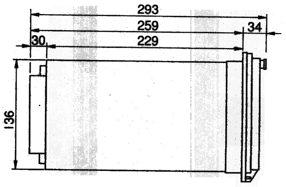 -SACO 1603 L Förhöjningsram a b