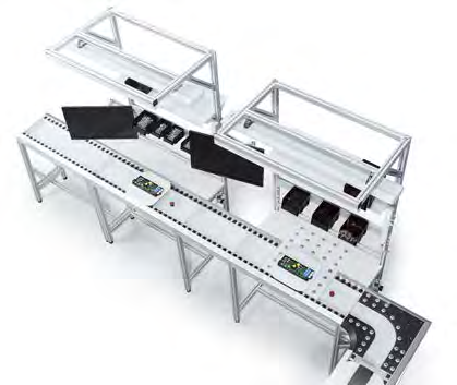 Den moduluppbyggda konstruktionen tillgodoser många olika behov, oavsett vilken funktion eller utformning som behövs.