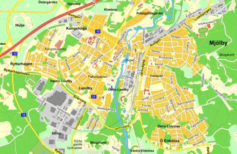 4(13) 1 Underlag Primärkarta erhållen från Byggnadskontoret, Mjölby kommun. Trafikinformation erhållen från Trafikkontoret, Mjölby kommun.