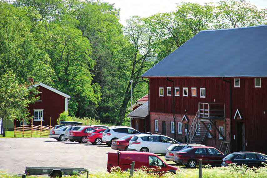 se/eda The Hagen farm was built in the 1930 s, and was taken over by the community center in 1939.