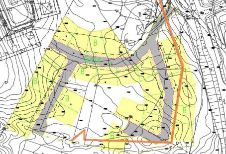 KONSEKVENSER AV PLANENS GENOMFÖRANDE Trafik och buller Väster om väg 95 planeras 6 fastigheter närmare än 30 meter från väg 95s vägområde, mellan 32 och 47 meter från väg dess vägbana.