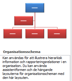 Olika organisationsformer Man kan