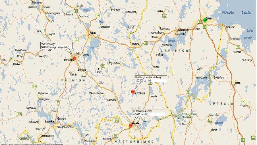 ehighway Gävle Mellan trafikplats