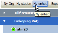 Välj beredskapsnivå (t.ex. > 90 sekunder om det är en deltidsstation). Markera bockrutan Visa i statussammanställning.