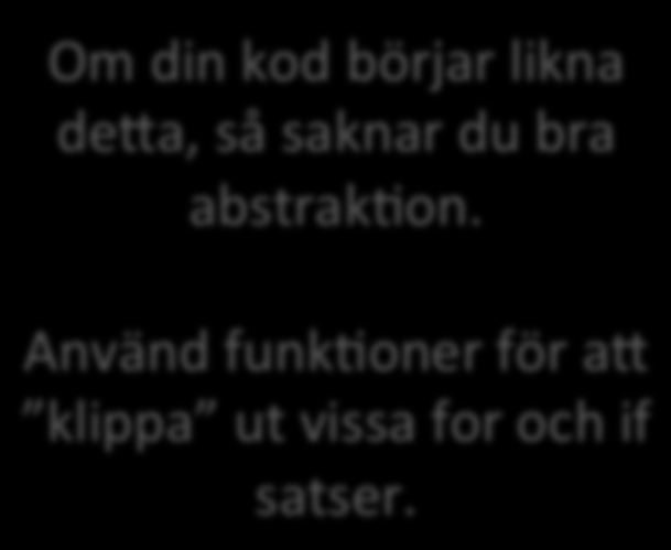 Funk@oner - Abstrak@on if(...) { if(.