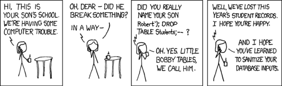Little Bobby Tables