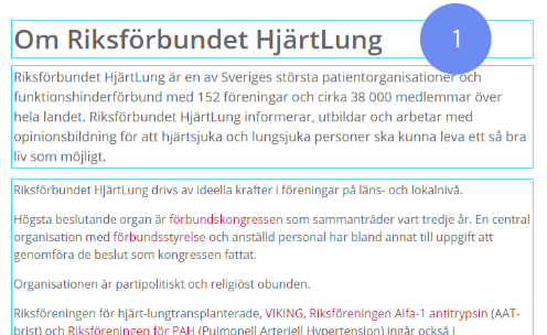 Enkel redigering När du är inloggad och surfar runt i visaläget kan du när som helst klicka på förhandsgransknings ikon för att komma in i redigeringsläget igen.