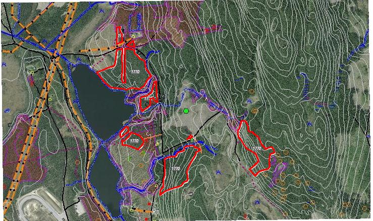 Spridargrupp eget ansvar för planering och vidare kontakt med uppdragsgivare o Karthantering i MapInfo o olika