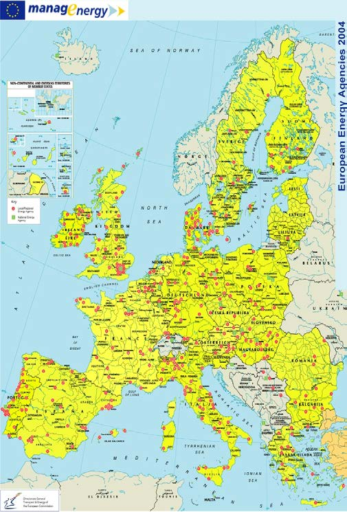 Över 450 energikontor i Europa ManagEnergy nätverk för hållbara