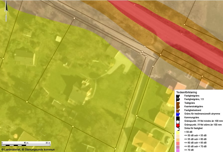 Geoteknik Som helhet bedöms markstabiliteten inom fastigheten vara betryggande, då marken utgörs av fastmark med berg, som delvis är berg i dagen, och ett lager jord.