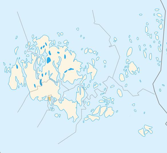 Kommunindelning 1. Eckerö, Hammarland 2. Mariehamn 3. Jomala 4. Lemland, Lumparland 5. Brändö, Kumlinge 6. Sottunga, Föglö, Kökar 7.