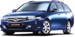 310 mil........... 219.000:- Honda Accord 2,0 Sport Tourer Aut Kombi -05 Arctic blue pearl, 1.730 mil.............. 209.