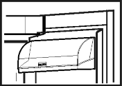 Den kopplas automatiskt till när kompressorn är igång. Slå från fläkten u Tryck kort på knappen Fläkt Fig. 2 (13). w Knappen Fläkt slocknar. w Fläkten är frånslagen.