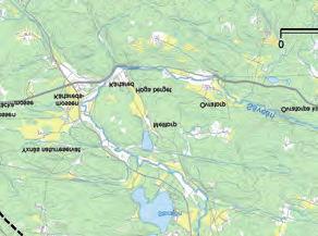 isälvsavlagringarna ett kuperat landskap.