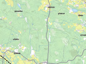 I krönläget ligger gravhögar och anmärkningsvärt stora gravfält från
