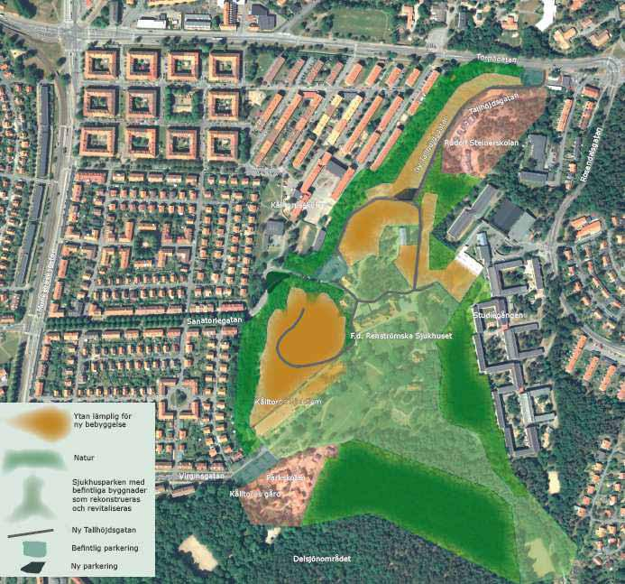 Ny detaljplan Kålltorp bostäder kring Renströmska sjukhuset Skede: Arbete med att utforma detaljplanen pågår. Samråd beräknas till hösten 2013. Huvudsakligt innehåll: Bostäder och skola.