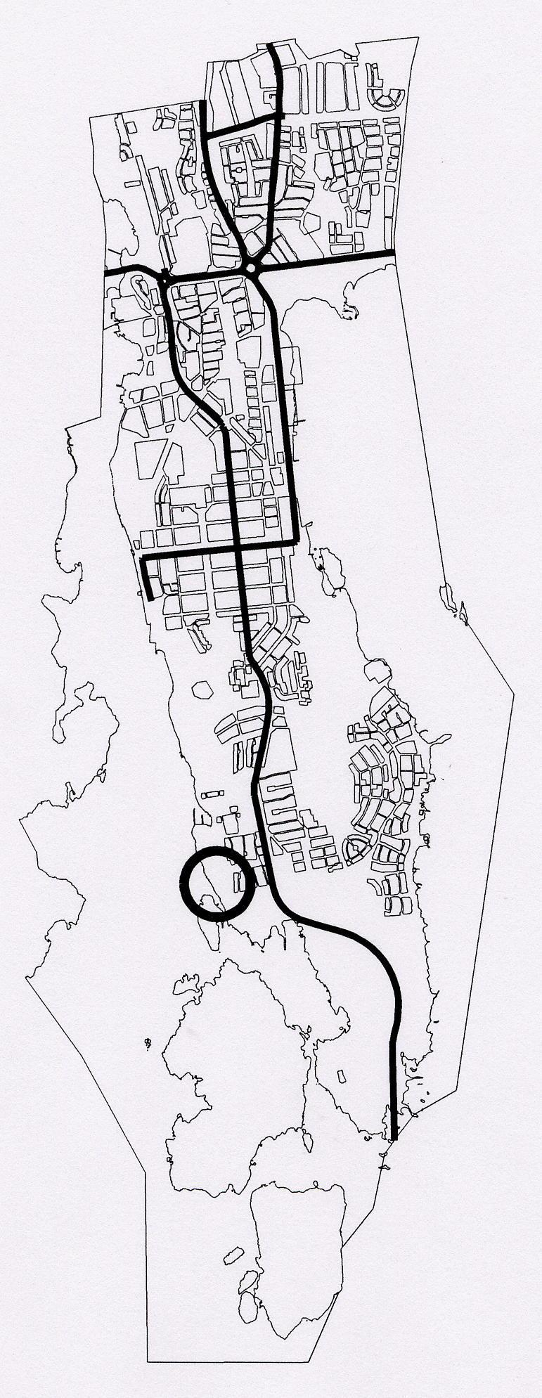 1. BASUPPGIFTER 1.1. PLANENS LÄGESBESKRIVNING Stadsplanen omfattar södra delen av Lökskärsberget i stadsdelen Västra Ytternäs.